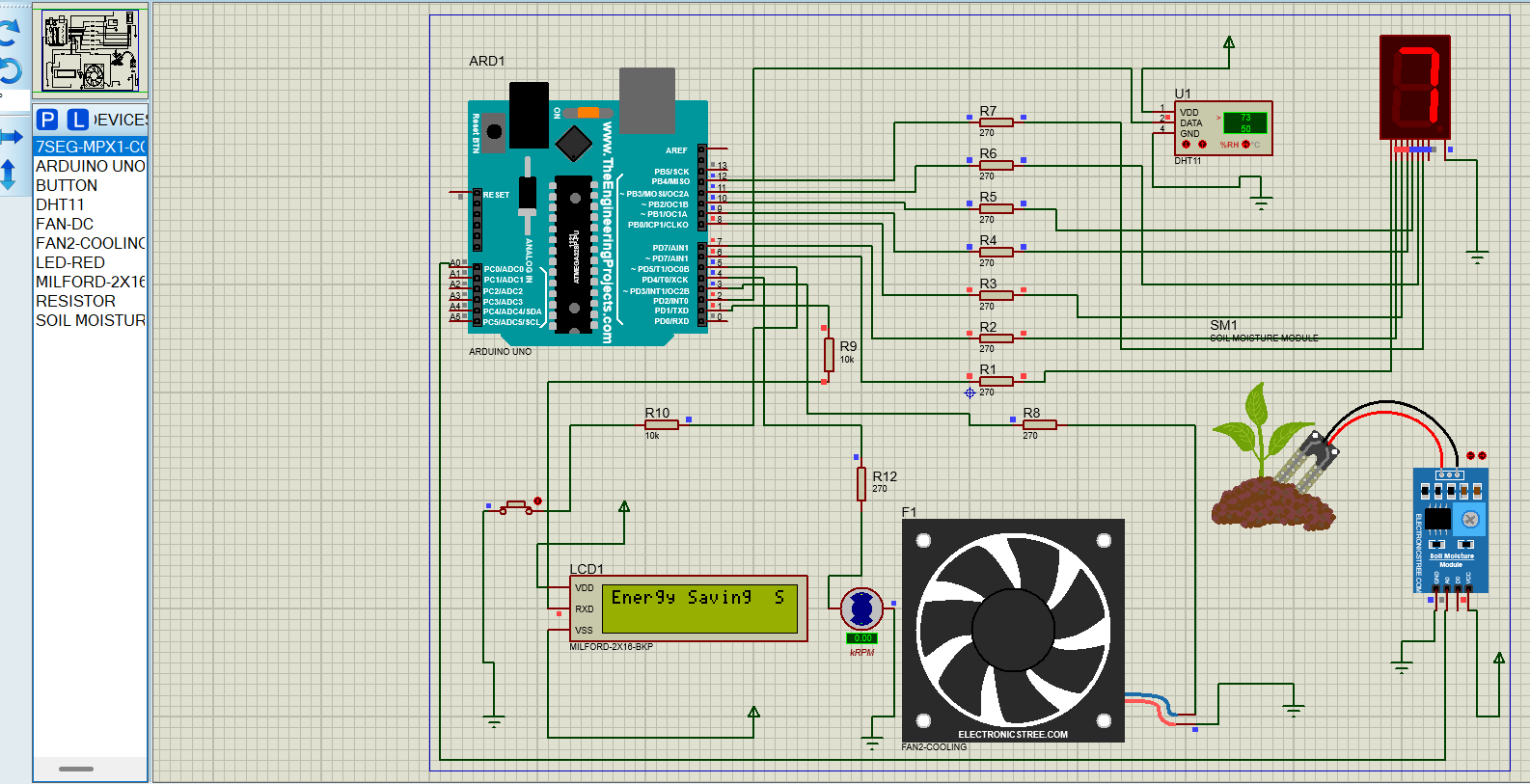 Smart Greenhouse  Arduino-Based Environmental Control